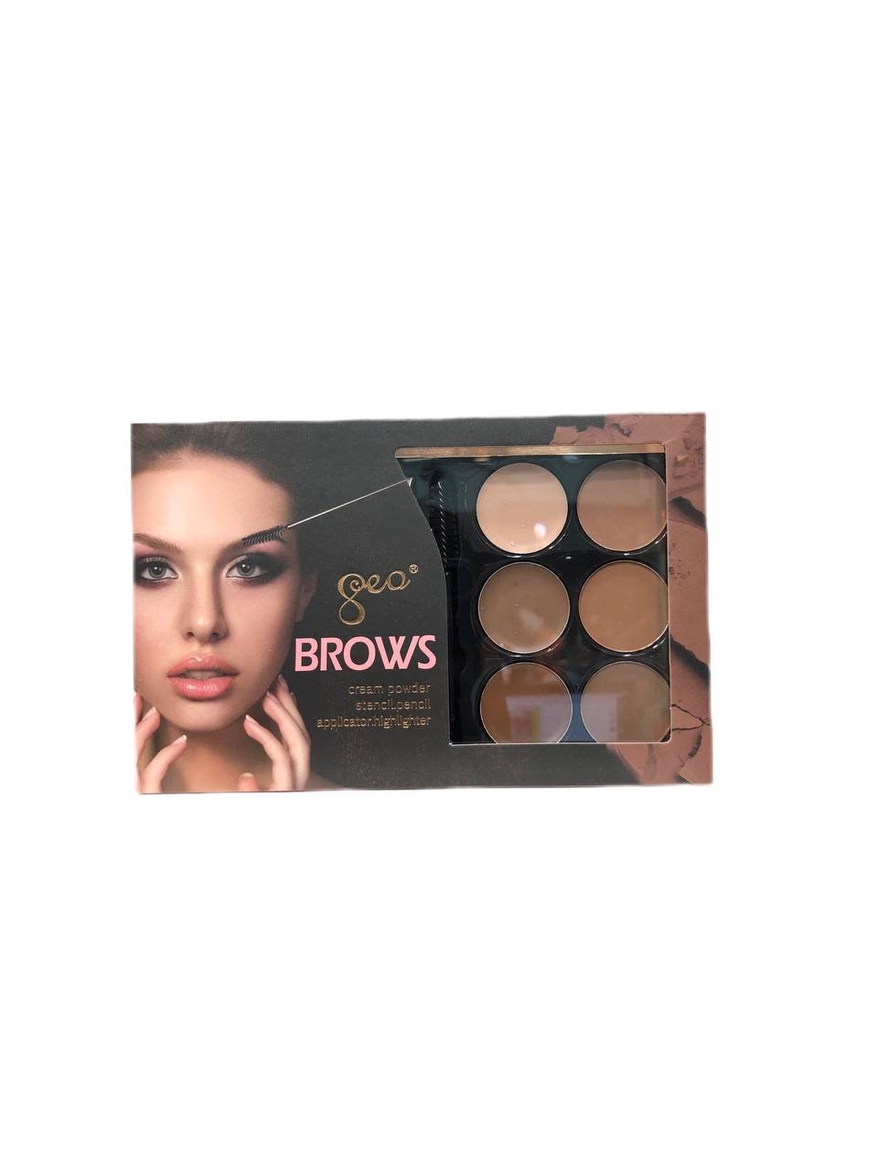 پالت-آرایش-ابرو-6-رنگ-پودری-حرفه-ای-به-همراه-شابلون-برند-brows